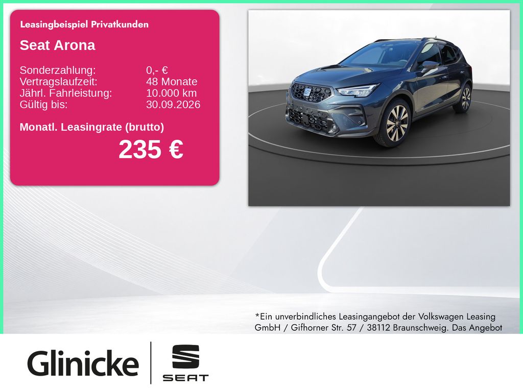 Seat Arona 1.0 TSI FR DSG