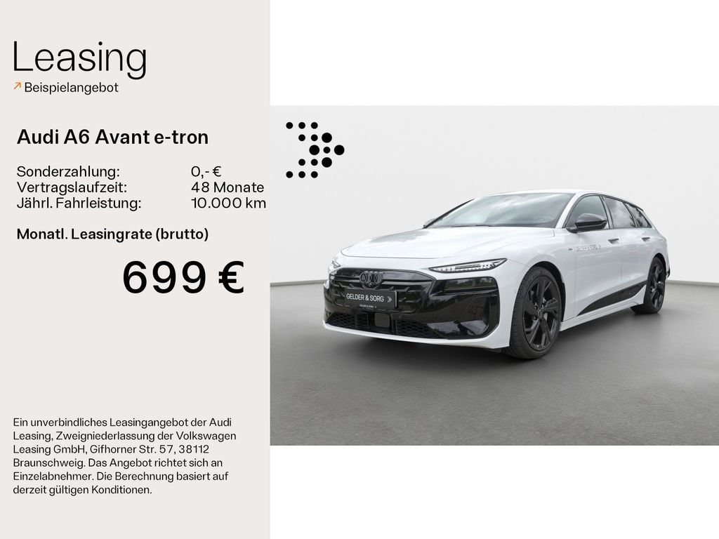 Bild des Angebotes Audi A6 Avant e-tron perf. S line - *Mod. 26*0,25%*