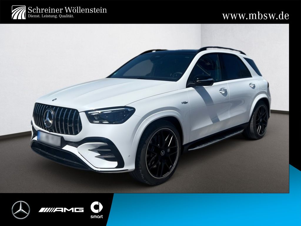 Bild des Angebotes Mercedes-Benz GLE 53 AMG HY 4M+ Night*AHK*Pano*HUD*Mbeam*Burm