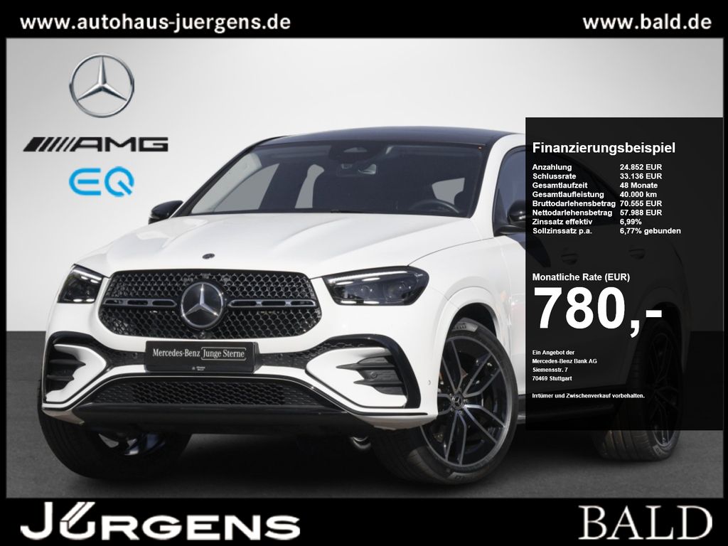Bild des Angebotes Mercedes-Benz GLE 300 d 4M Cp AMG-Sport/Pano/AHK/Sitzkl/MLB/22
