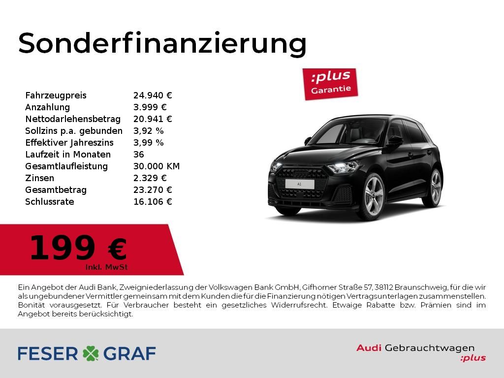 Bild des Angebotes Audi A1 SB 30TFSI adv./PDC/SHZ/CarPlay