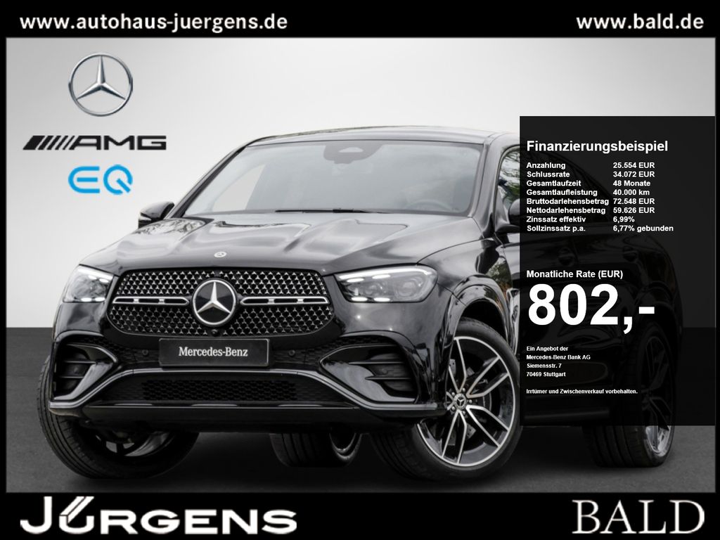 Bild des Angebotes Mercedes-Benz GLE 450 d 4M Cp AMG-Sport/Pano/AHK/Sitzkl/HUD/22