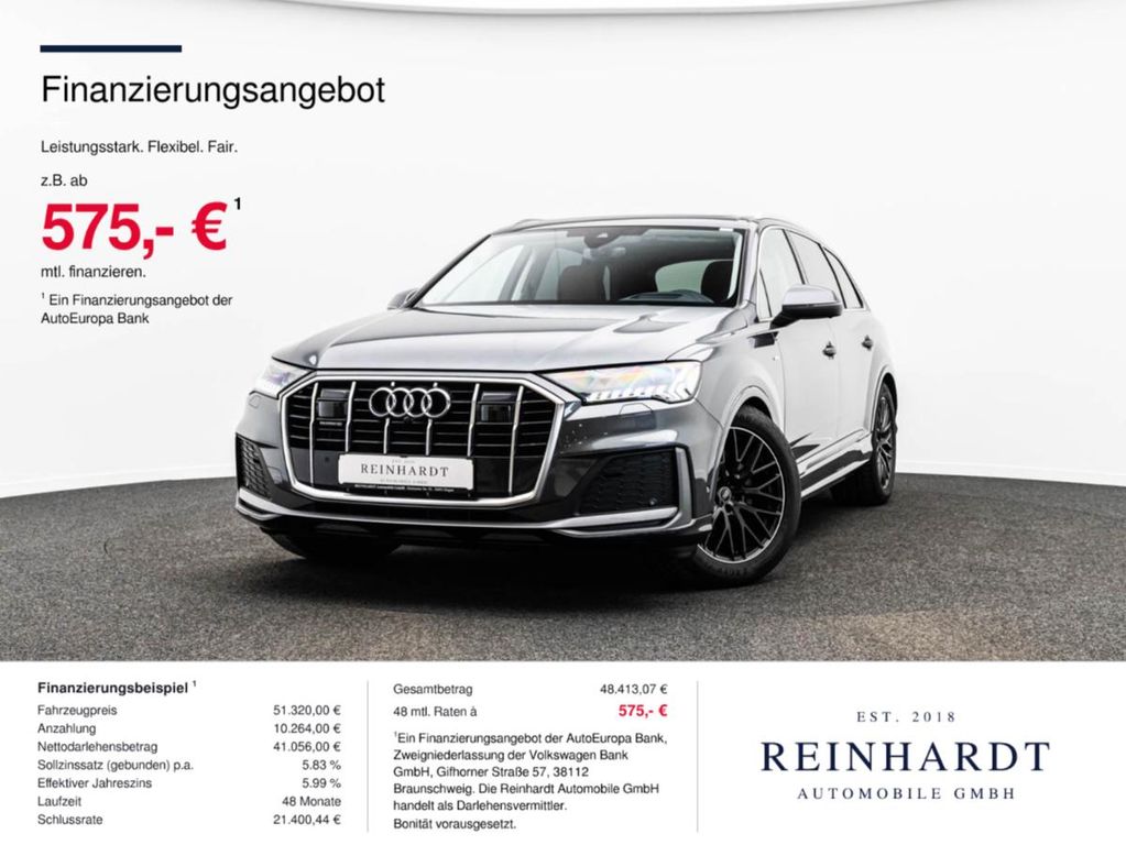 Bild des Angebotes Audi Q7 50TDi Q S LINE MATRIX/ACC/HuD/PANO/360°/AHK
