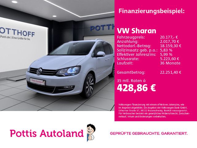 Bild des Angebotes Volkswagen Sharan 1.4 TSI DSG HIGHLINE NAVI KAMERS SITZHZG