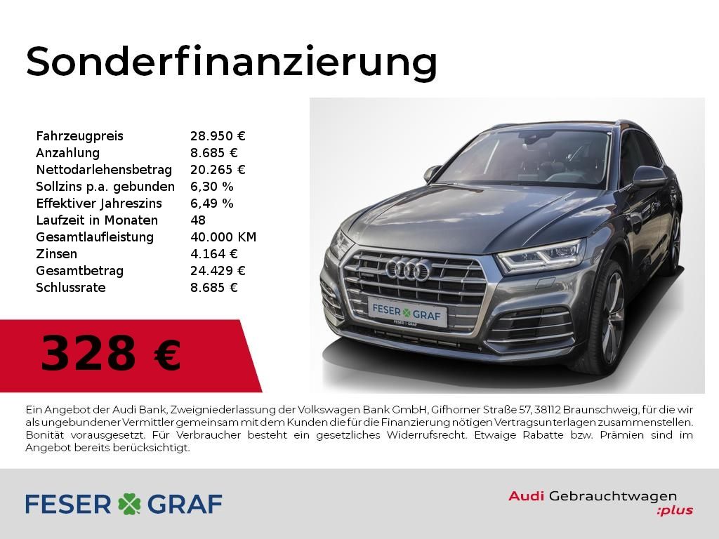 Bild des Angebotes Audi Q5 45 TFSI qu 3x S Line Navi,AHK,LED,Kamera,Spor