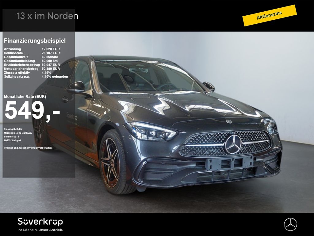 Bild des Angebotes Mercedes-Benz C 300 de mit EQ Hybrid Technologie AMG BURM MEMO