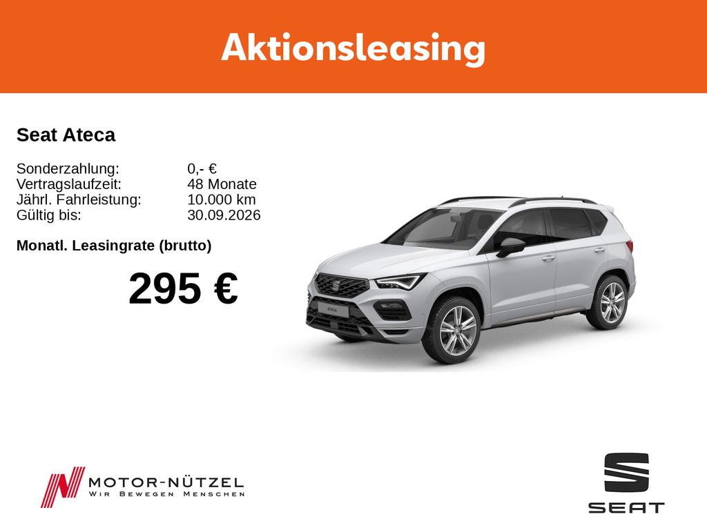Seat Ateca 1.5 TSI FR 7-Gang DSG