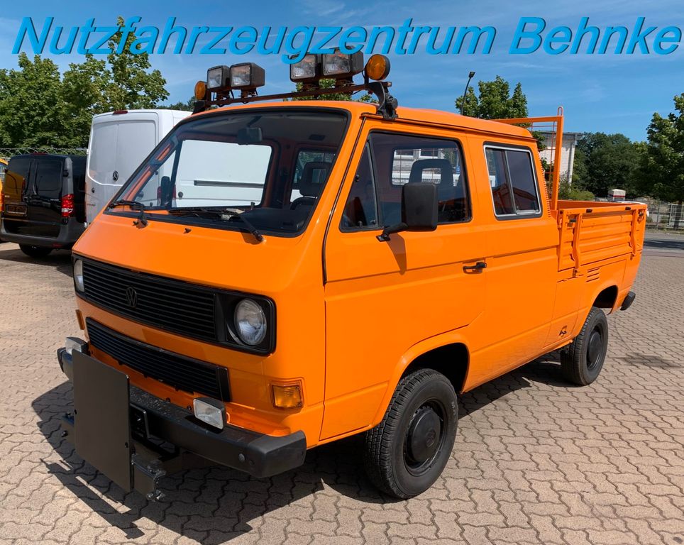 Bild des Angebotes Volkswagen T3 Doka Pritsche Syncro 4x4/ AHK / 5 Sitze