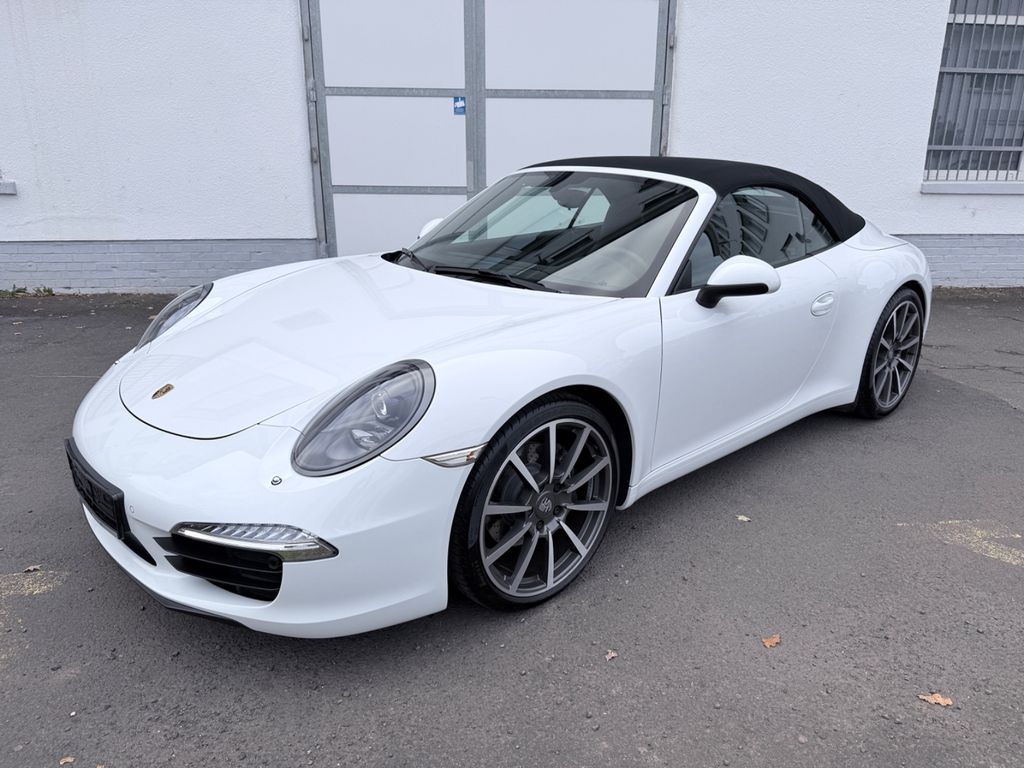 Porsche 991/911 Carrera Cabrio PDK*Sportabgas*Vollleder*