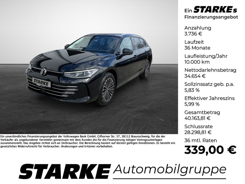 Bild des Angebotes Volkswagen Passat Variant 2.0 TDI DSG Elegance  HeadUp AHK