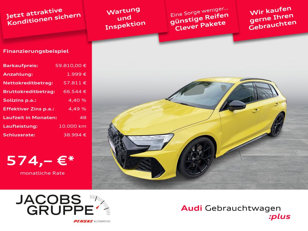 Bild des Angebotes Audi RS3 Spb. RS-AGA/280km/h/Matrix/HuD/Sonos/ACC