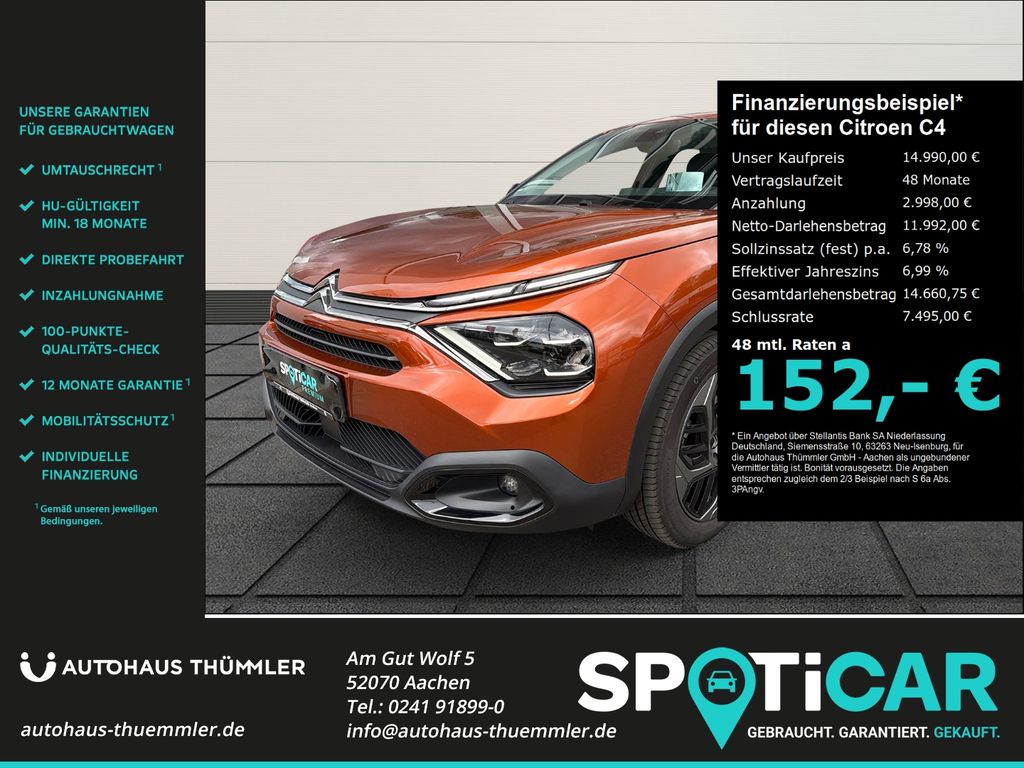 Bild des Angebotes Citroën C4 Feel Pack Navi LED Apple CarPlay Android Auto