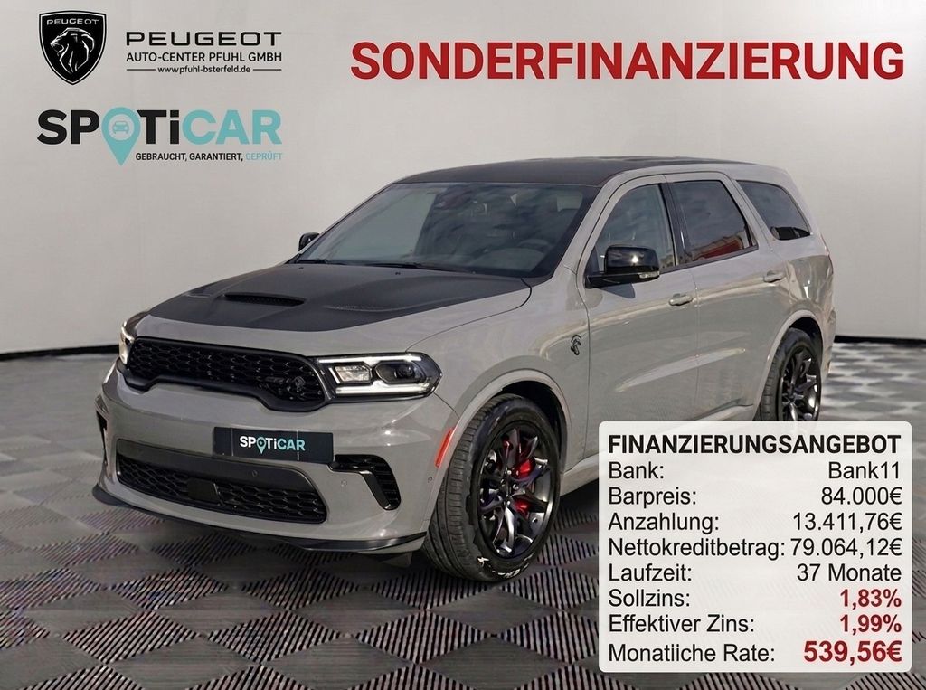 Bild des Angebotes Dodge Durango 6.2 SRT Hellcat 4x4 V8 HEMI