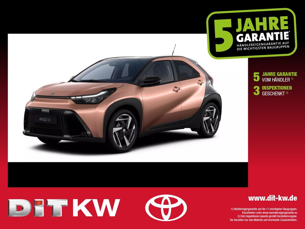Bild des Angebotes Toyota Aygo 1.5 Lounge ACC LED Navi SHZ 2xKlima Kam.