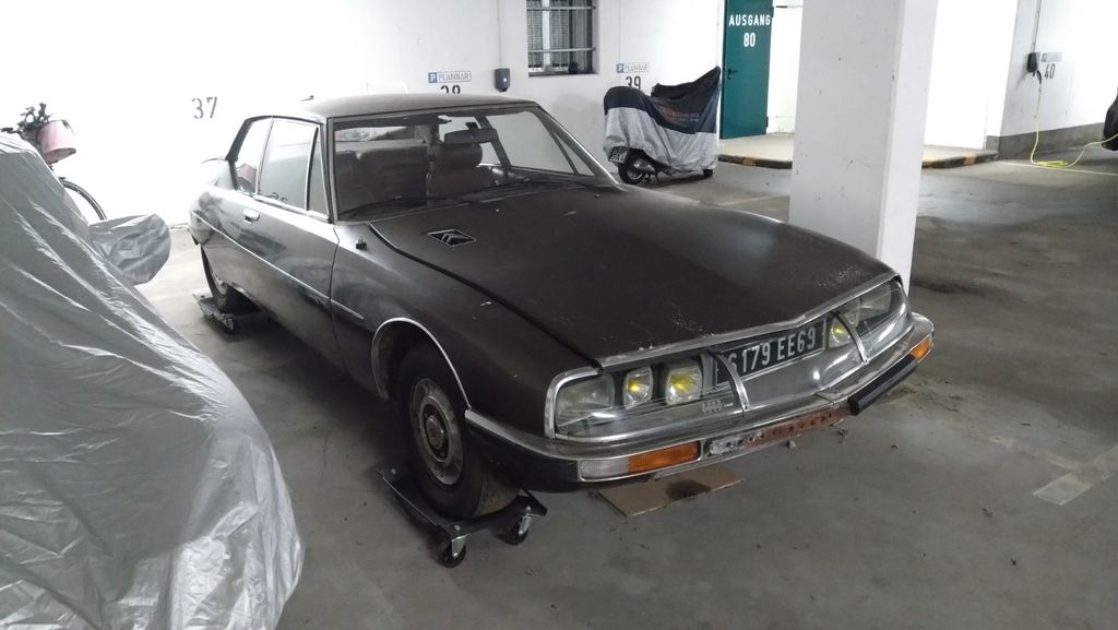 Citroën SM Restaurationsobjekt aus Frankreich
