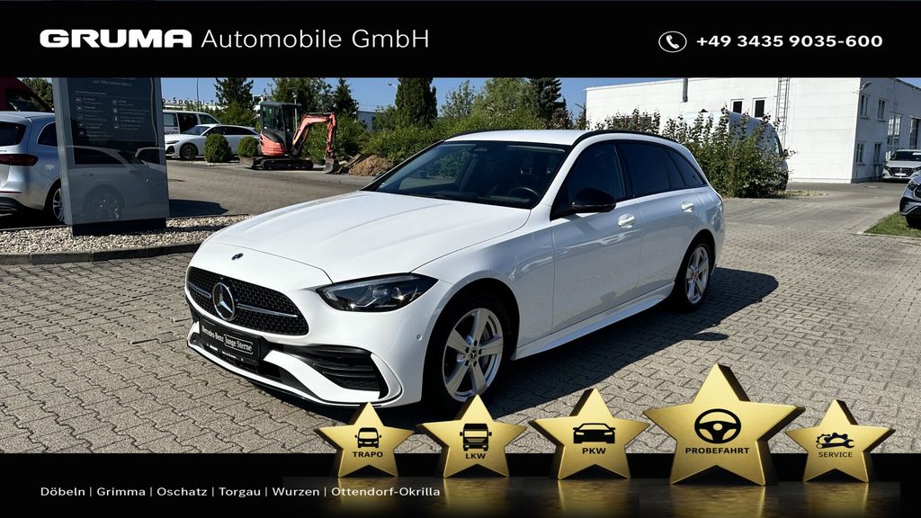Bild des Angebotes Mercedes-Benz C 300 e T AMG+Night+Burmester+HeadUp+Memory+RüKa