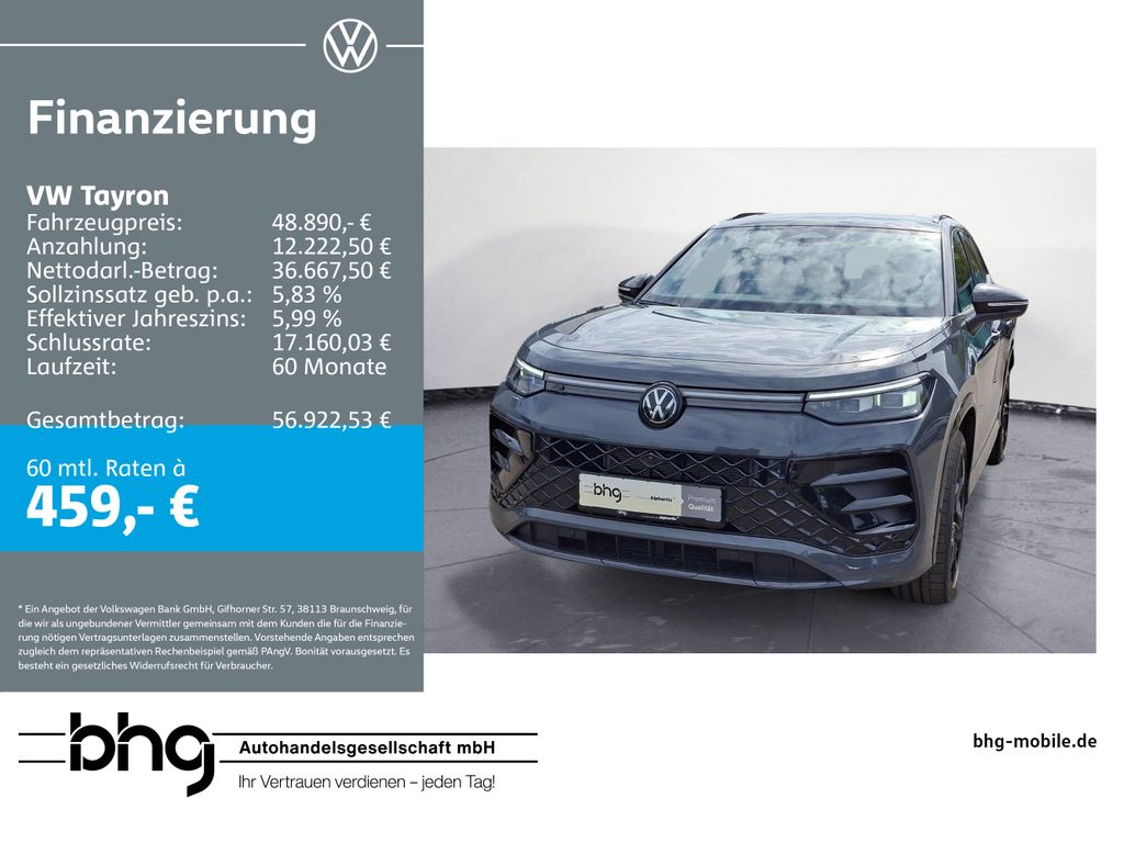 Bild des Angebotes Volkswagen Tayron 2.0 TSI 4MOTION DSG R-Line IQ LIGHT Matri