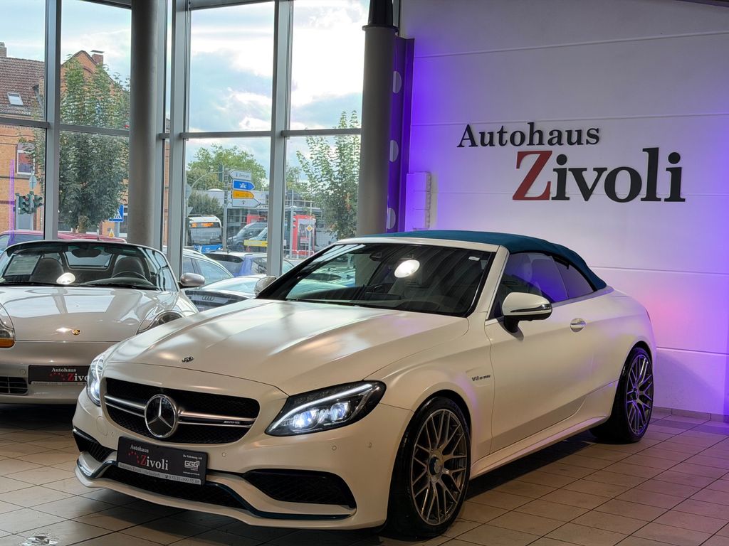 Bild des Angebotes Mercedes-Benz C 63 S AMG Cabrio/Ocean Blue/1of150/Limited/Cam