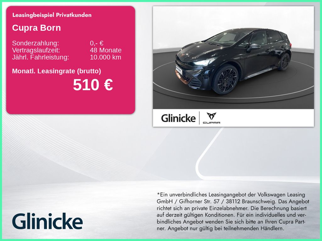 Bild des Angebotes Cupra Born 240 kW VZ Sennheiser Pilot L  Cargo Head-UP