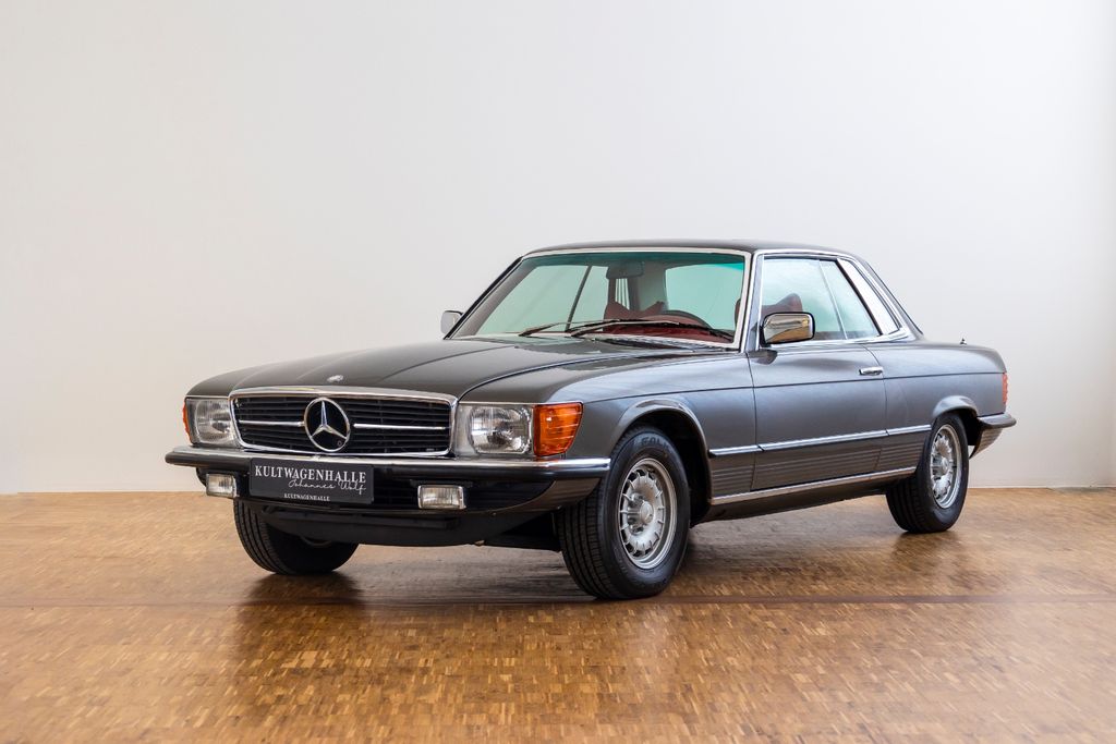 Bild des Angebotes Mercedes-Benz 450 SLC *Anthrazitgrau*Leder Rot*Klima*Tempomat*