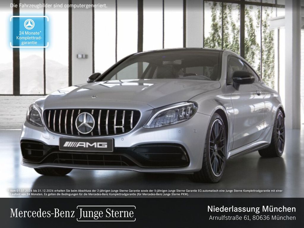 Bild des Angebotes Mercedes-Benz C 63 AMG Coupe Night/HUD/Pano/Keramik/Drivers