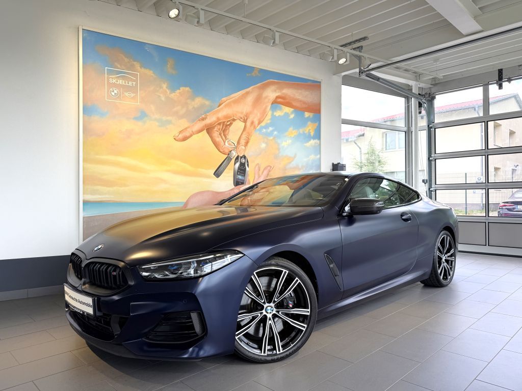 Bild des Angebotes BMW M850i xDr. Coupe LASER+B&W+BELÜF+SOFT+NP:170