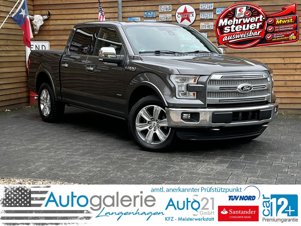 Bild des Angebotes Ford F 150 Platinum 3.5 EcoB. 4x4 AHK Pano Leder Navi