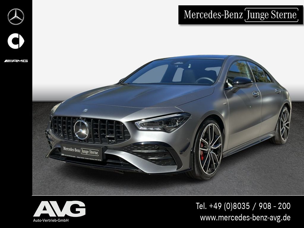 Bild des Angebotes Mercedes-Benz CLA 35 4M Coupé Aero-DynP Pano 19 Night Mattgrau