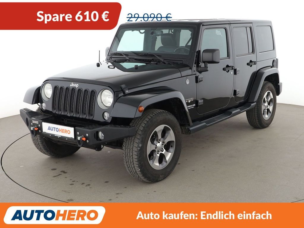 Bild des Angebotes Jeep Wrangler Unlimited 2.8 CRD Sahara Aut.*TEMPO*SHZ