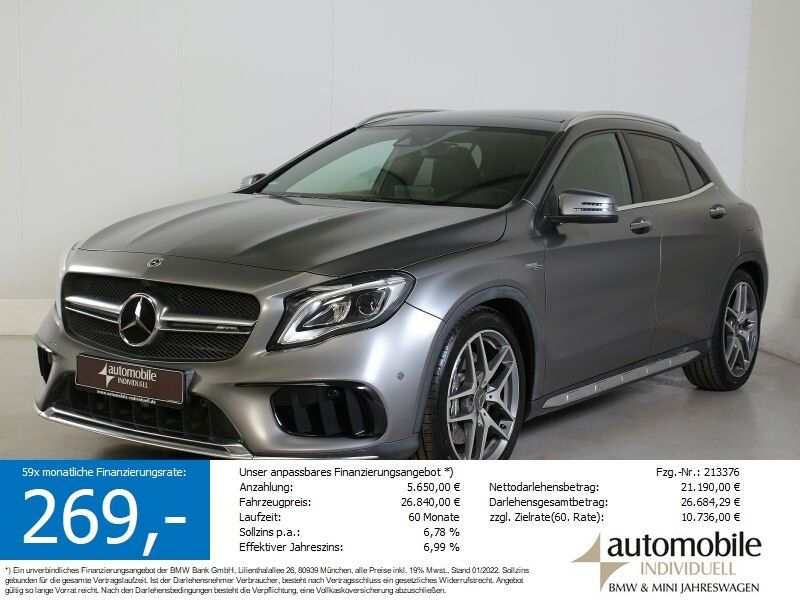 Bild des Angebotes Mercedes-Benz GLA 45 AMG 4Matic Distronic Keyless go H&K