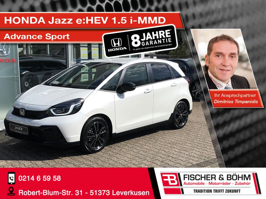 Honda Jazz e:HEV 1.5 i-MMD Hybrid Advance Sort