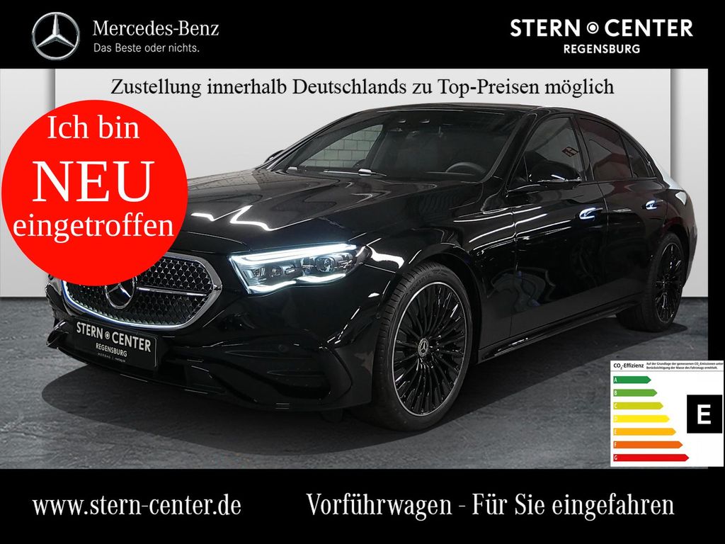 Mercedes-Benz E 200 Limousine AMG MBUX Burm Night Ambiente LED