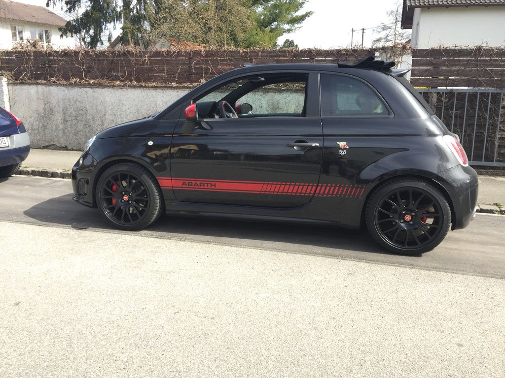Bild des Angebotes Abarth 595C Competizione Cabrio | 180 PS | Sabelt