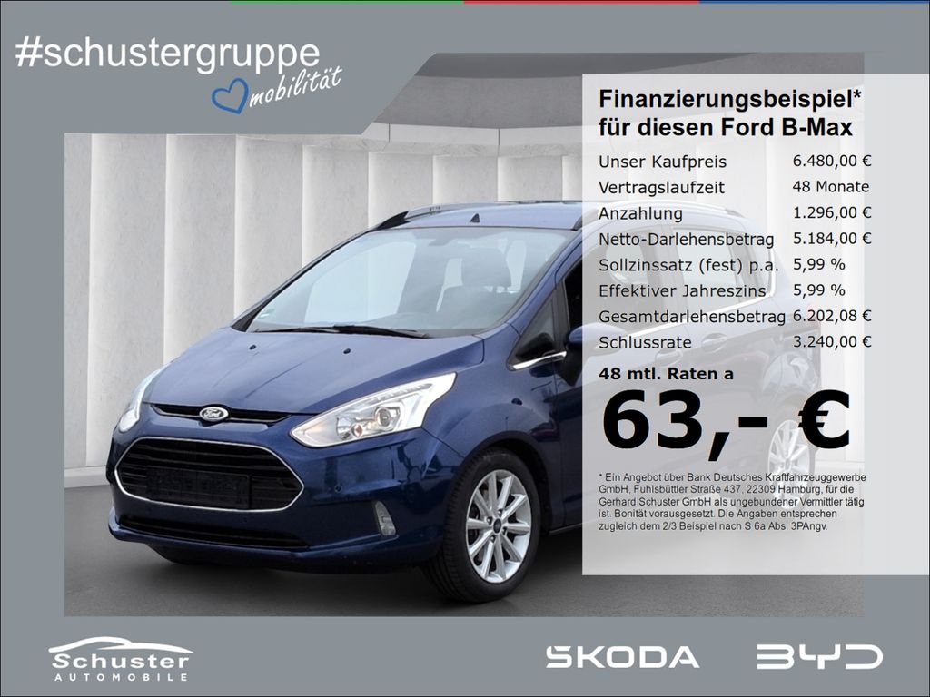 Bild des Angebotes Ford B-Max Titanium 1.0*Tempo Navi SHZ heizb.Frontsch