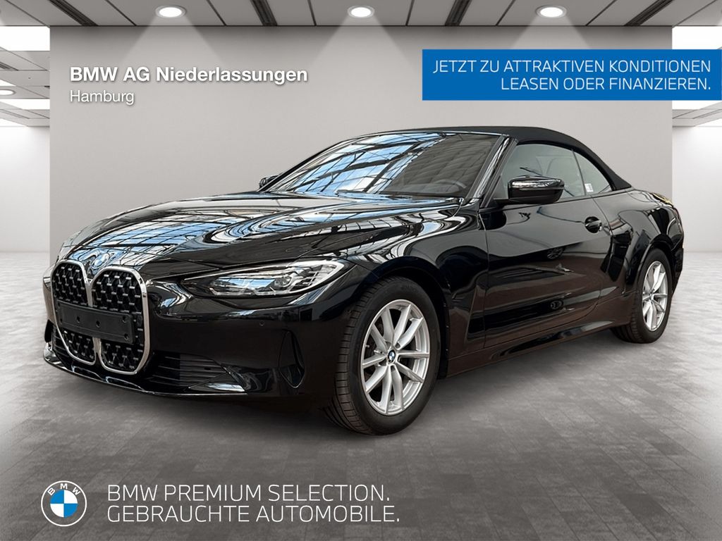 Bild des Angebotes BMW 420i Cabrio LiveCockpitProf Kamera HiFi Alarm