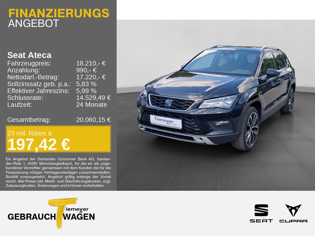 Bild des Angebotes Seat Ateca 1.5 TSI XCELLENCE AHK PANO KAMERA BEATS