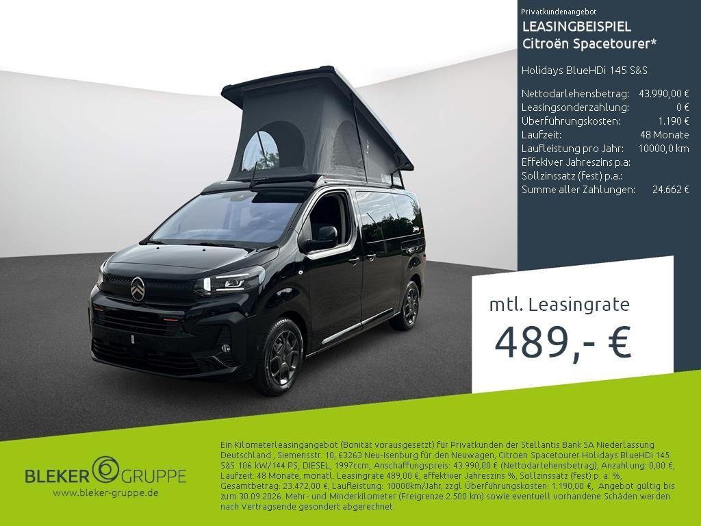 Bild des Angebotes Citroën Spacetourer Holidays BlueHDi 145 S&S
