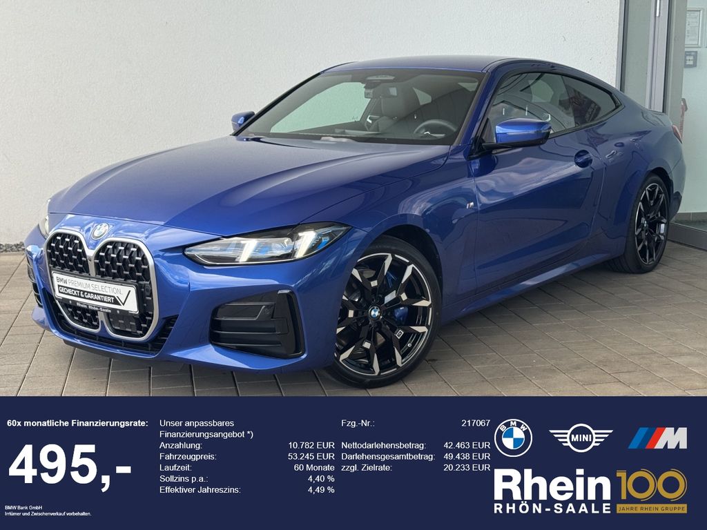 Bild des Angebotes BMW 430d xDrive Coupé M Sport Hifi.Komfort.elek.Sitz