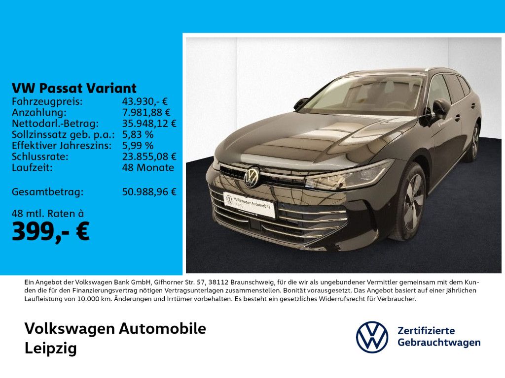 Bild des Angebotes Volkswagen Passat 1.5 eTSI Business *DCC*HuD*IQ*"Area View"