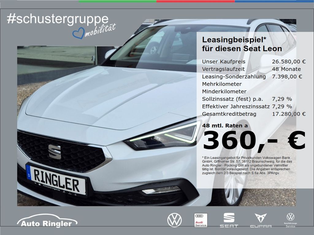 Bild des Angebotes Seat Leon 2.0 TDI Style Style+MATRIX+NAVI+KEYLESS