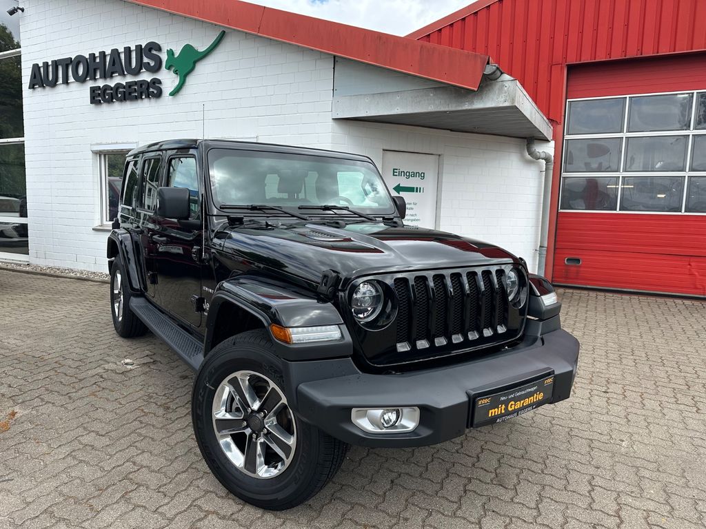 Bild des Angebotes Jeep Wrangler Unlimited Sahara/FALTDACH/LEDER/NAVI/