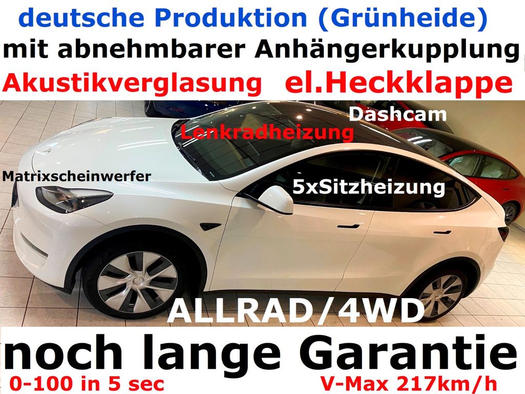 Bild des Angebotes Tesla Model Y LR AWD+AHK abnehmbar+kauf auch Tesla an+