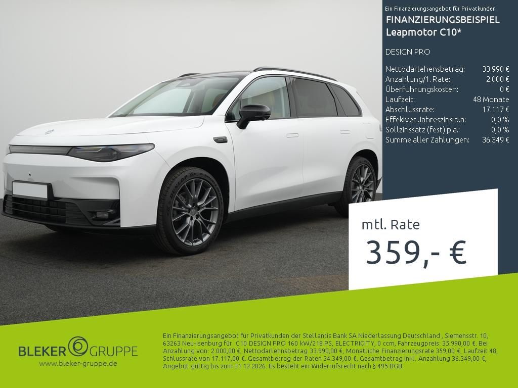 Bild des Angebotes Leapmotor C10 DESIGN PRO
