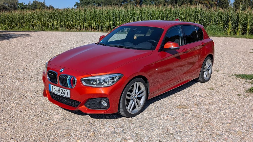 Bild des Angebotes BMW 120d M Sport AUTValencia Orange Navi ProfLEDTop!
