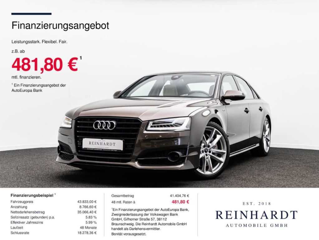 Bild des Angebotes Audi S8+ LIMOUSINE BLACK ACC/eGSD/SPORTABGAS/KERAMIK