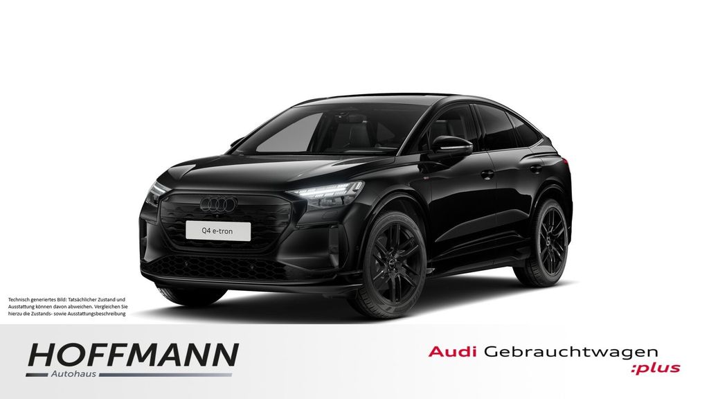 Bild des Angebotes Audi Q4 e-tron Sportback q. S line AHK+Matrix+Pano