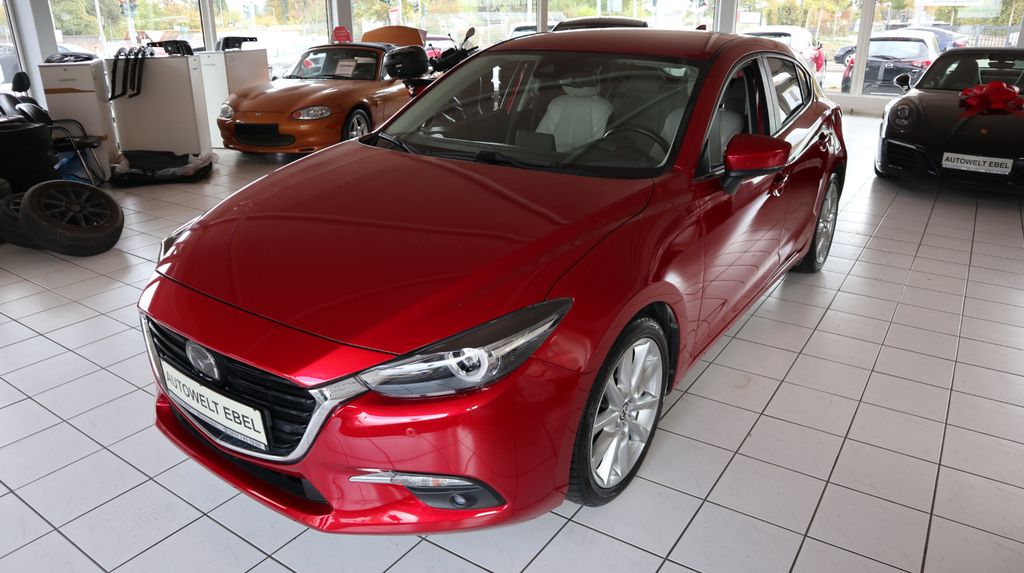Bild des Angebotes Mazda 3 Sports-Line*LEDER*AT*BOSE*LED*RÜ-KAM*LHZ*SHZ*