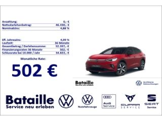 Bild des Angebotes Volkswagen ID.4 GTX 4M AHK HUD Navi Easy Open Area View DCC