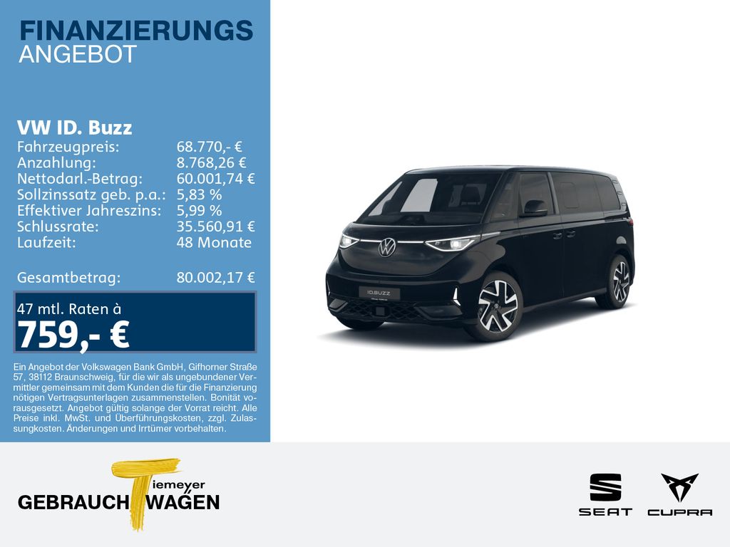 Volkswagen ID.Buzz GTX 4M AHK Komfortpaket Rear View