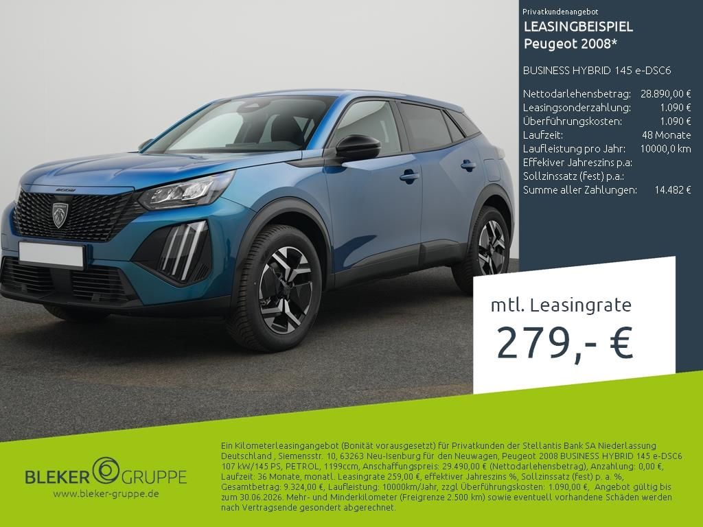 Bild des Angebotes Peugeot 2008 BUSINESS HYBRID 145 e-DSC6